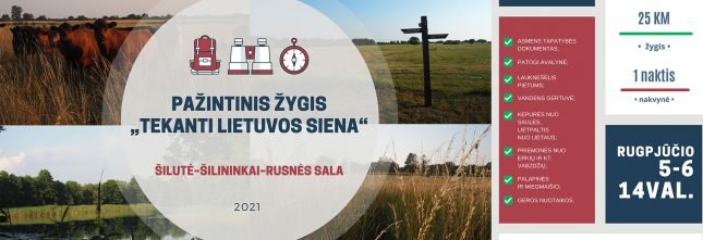 Pažintinis žygis „tekanti Lietuvos siena“
